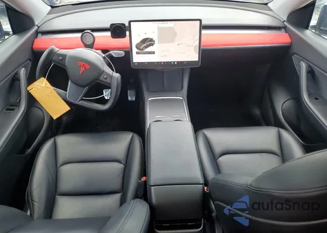 2021 Tesla Model Y из США, поврежденный, VIN 5YJYGDEE2MF257050